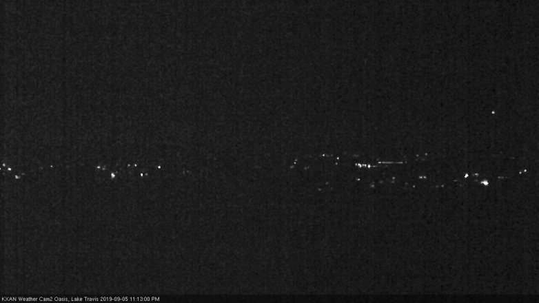 Lake Travis webcam, September 5, 2019 10:15 PM CT