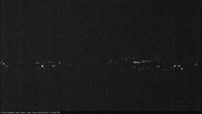 Lake Travis webcam, September 5, 2019 10:45 PM CT