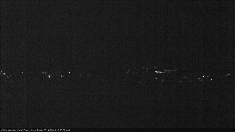 Lake Travis webcam, September 5, 2019 11:05 PM CT