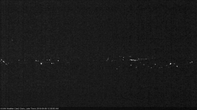 Lake Travis webcam, September 5, 2019 11:40 PM CT