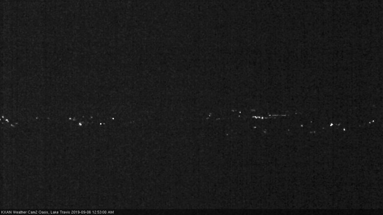 Lake Travis webcam, September 5, 2019 11:55 PM CT