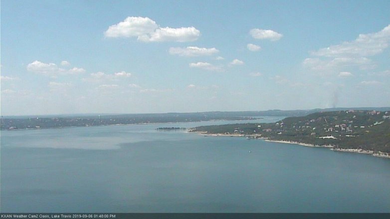 Lake Travis webcam, September 6, 2019 12:50 PM CT