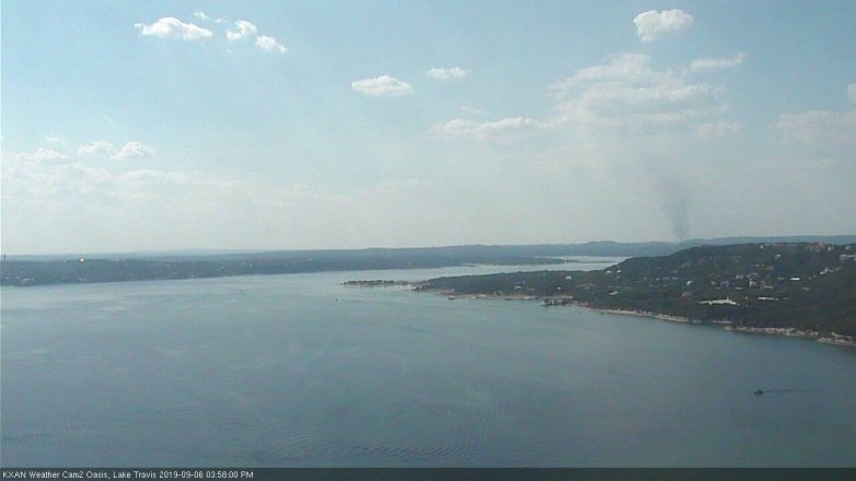 Lake Travis webcam, September 6, 2019 3:00 PM CT