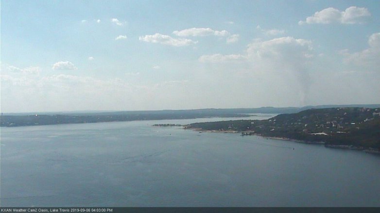 Lake Travis webcam, September 6, 2019 3:05 PM CT