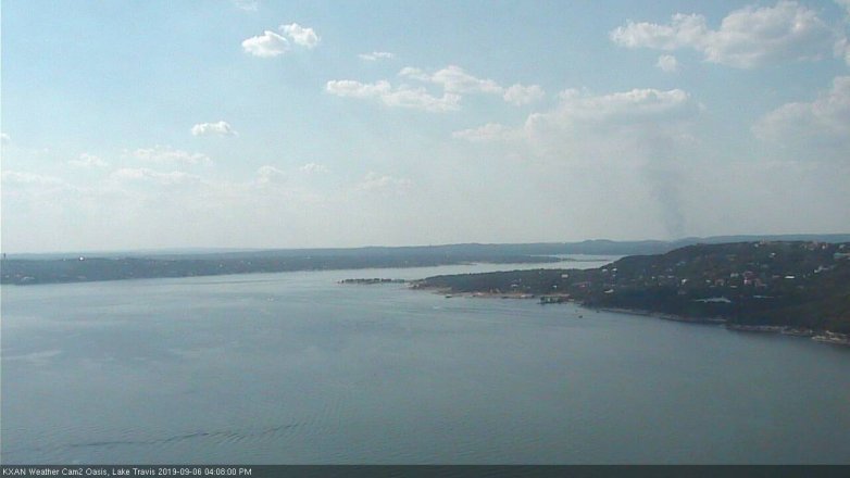 Lake Travis webcam, September 6, 2019 3:10 PM CT