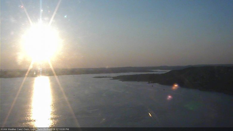Lake Travis webcam, September 6, 2019 6:20 PM CT