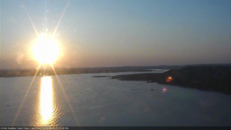 Lake Travis webcam, September 6, 2019 6:30 PM CT
