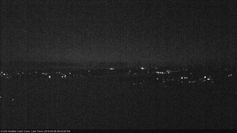 Lake Travis webcam, September 6, 2019 7:45 PM CT