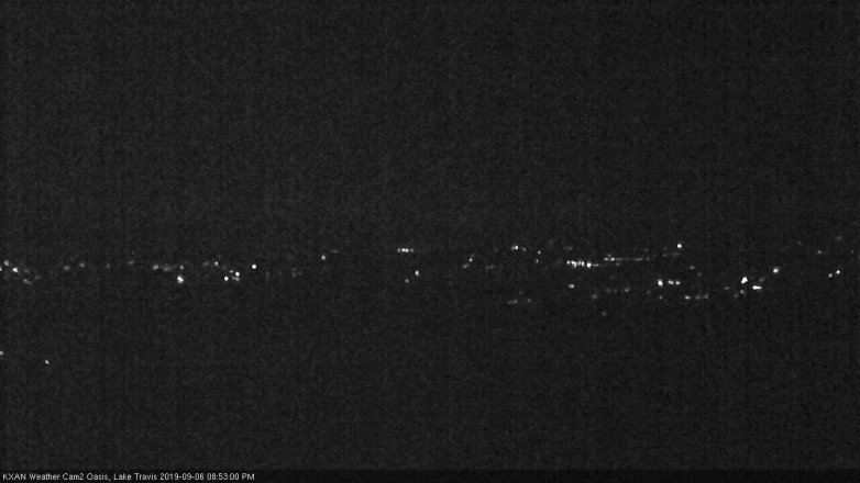 Lake Travis webcam, September 6, 2019 7:55 PM CT