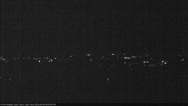 Lake Travis webcam, September 6, 2019 8:05 PM CT