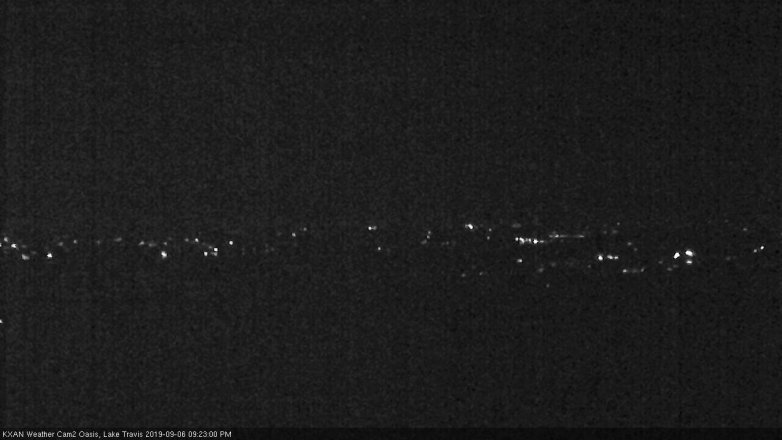 Lake Travis webcam, September 6, 2019 8:25 PM CT