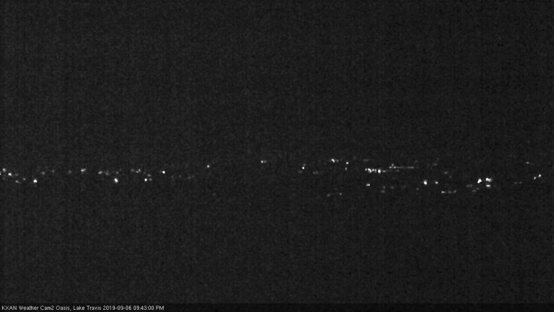 Lake Travis webcam, September 6, 2019 8:45 PM CT