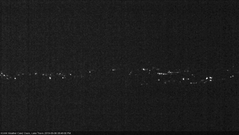 Lake Travis webcam, September 6, 2019 8:50 PM CT