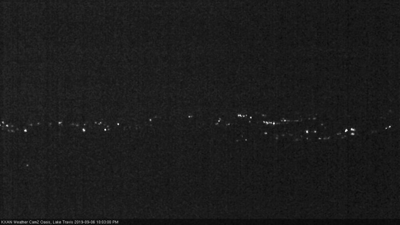 Lake Travis webcam, September 6, 2019 9:05 PM CT