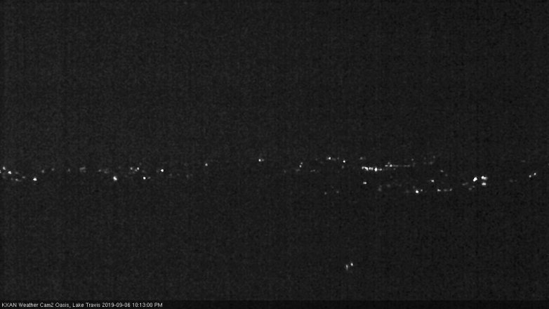 Lake Travis webcam, September 6, 2019 9:15 PM CT