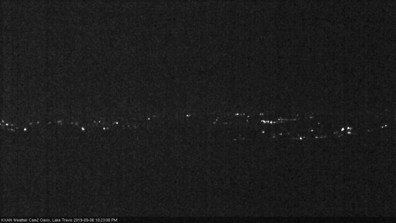 Lake Travis webcam, September 6, 2019 9:25 PM CT