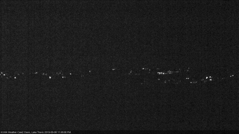 Lake Travis webcam, September 6, 2019 10:10 PM CT