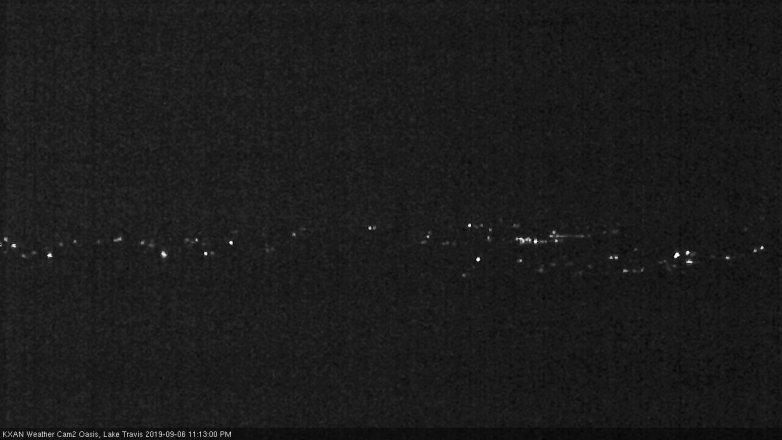 Lake Travis webcam, September 6, 2019 10:15 PM CT