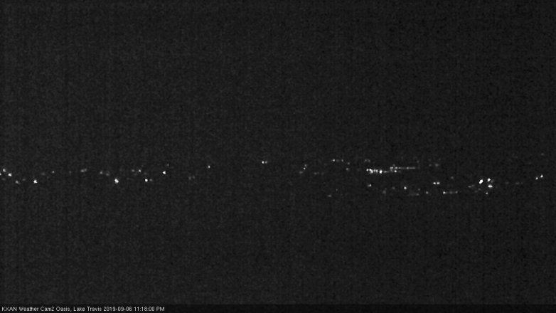 Lake Travis webcam, September 6, 2019 10:20 PM CT