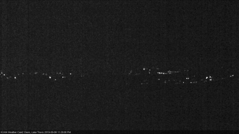 Lake Travis webcam, September 6, 2019 10:30 PM CT