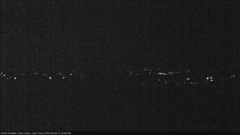 Lake Travis webcam, September 6, 2019 10:35 PM CT