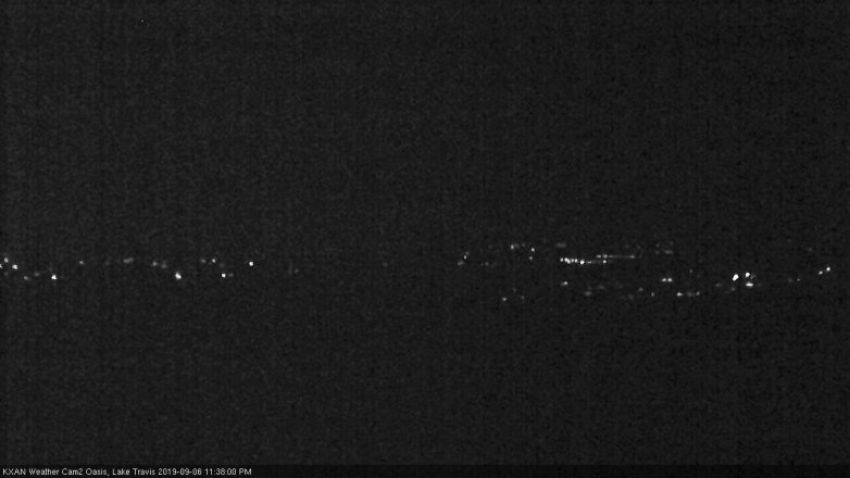 Lake Travis webcam, September 6, 2019 10:40 PM CT