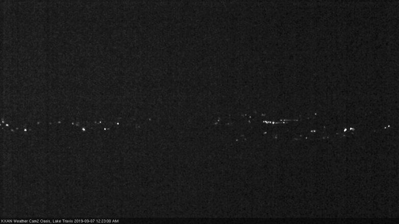 Lake Travis webcam, September 6, 2019 11:25 PM CT