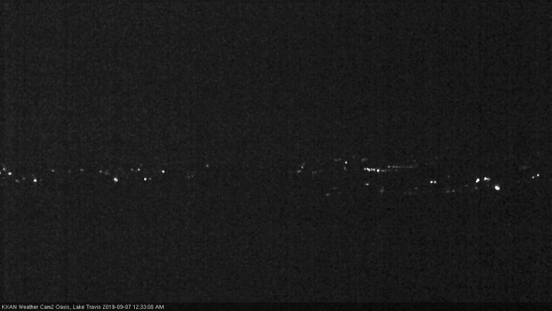 Lake Travis webcam, September 6, 2019 11:35 PM CT