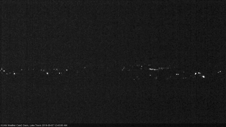 Lake Travis webcam, September 6, 2019 11:45 PM CT