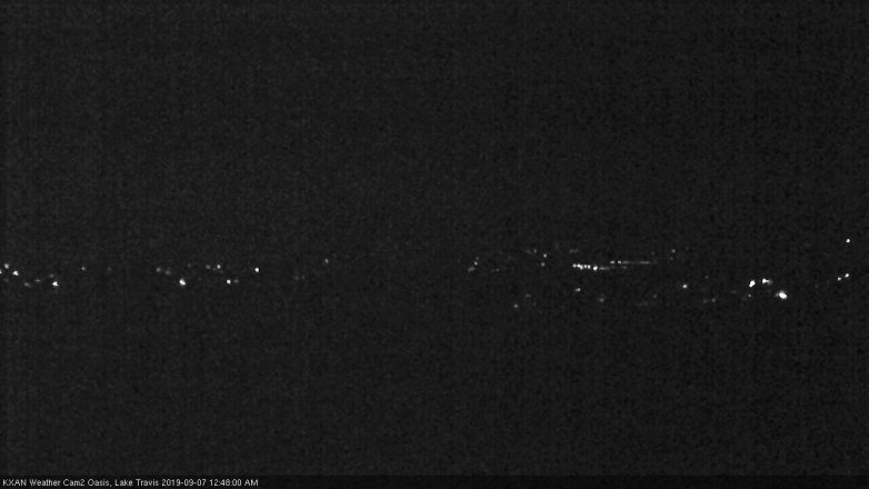 Lake Travis webcam, September 6, 2019 11:50 PM CT