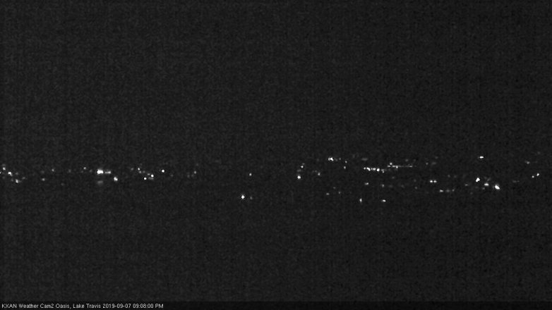 Lake Travis webcam, September 7, 2019 8:10 PM CT