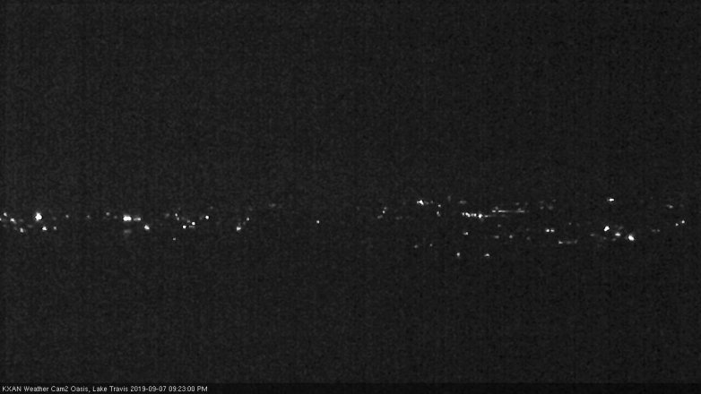 Lake Travis webcam, September 7, 2019 8:25 PM CT
