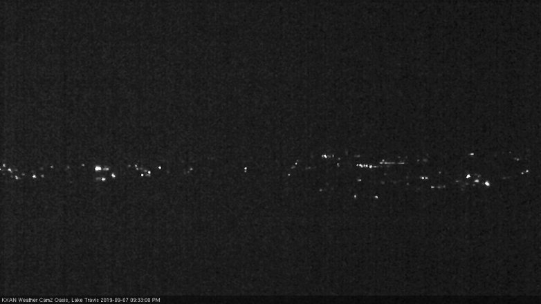 Lake Travis webcam, September 7, 2019 8:35 PM CT