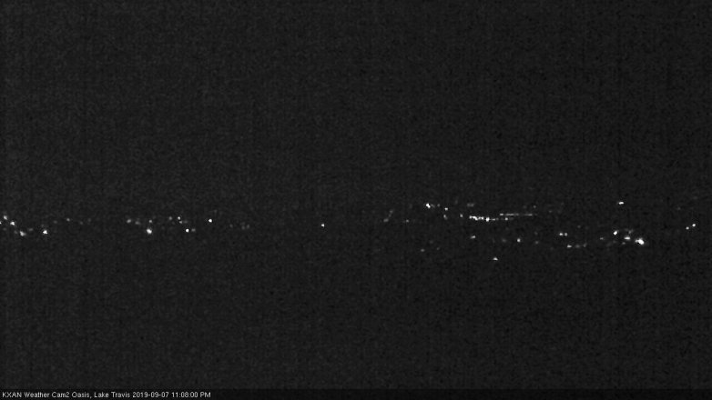 Lake Travis webcam, September 7, 2019 10:10 PM CT