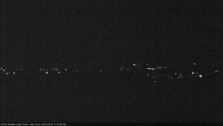 Lake Travis webcam, September 7, 2019 10:25 PM CT