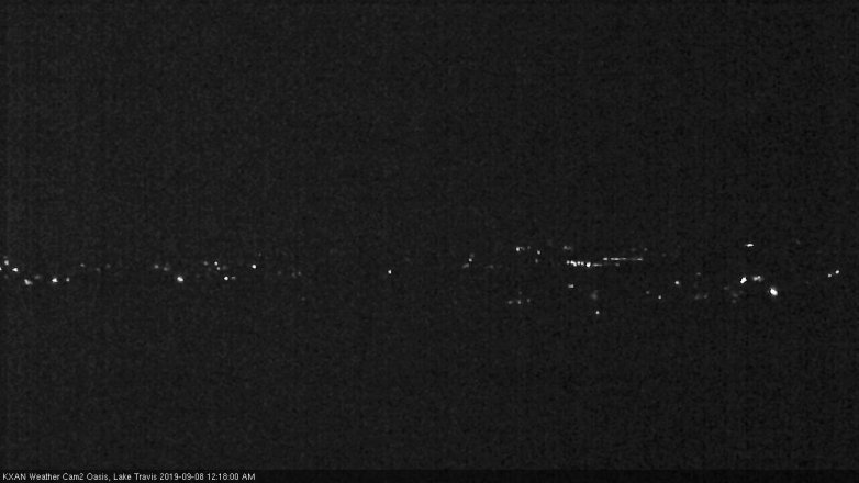 Lake Travis webcam, September 7, 2019 11:20 PM CT