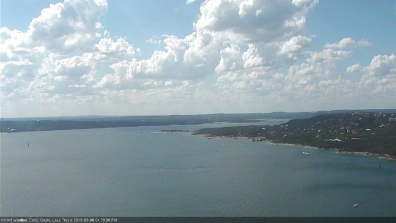 Lake Travis webcam, September 8, 2019 3:10 PM CT