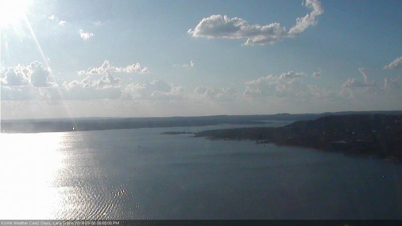 Lake Travis webcam, September 8, 2019 5:10 PM CT