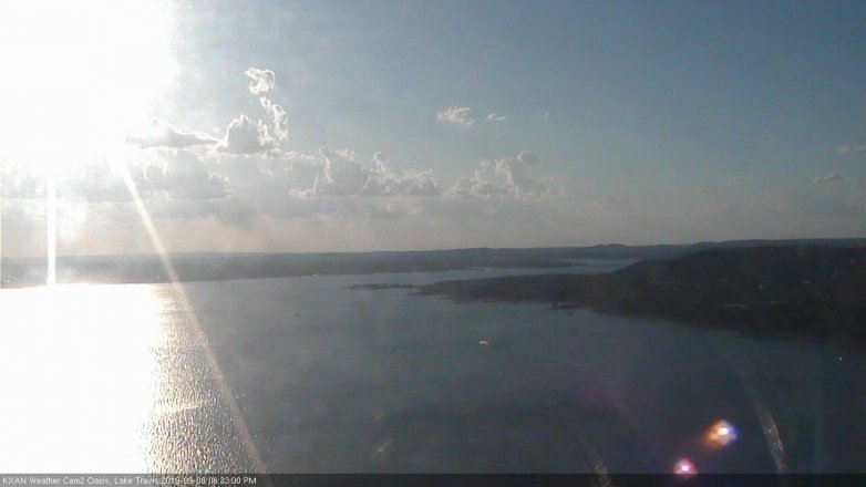 Lake Travis webcam, September 8, 2019 5:35 PM CT