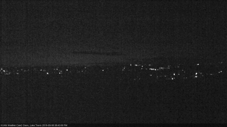 Lake Travis webcam, September 8, 2019 7:45 PM CT