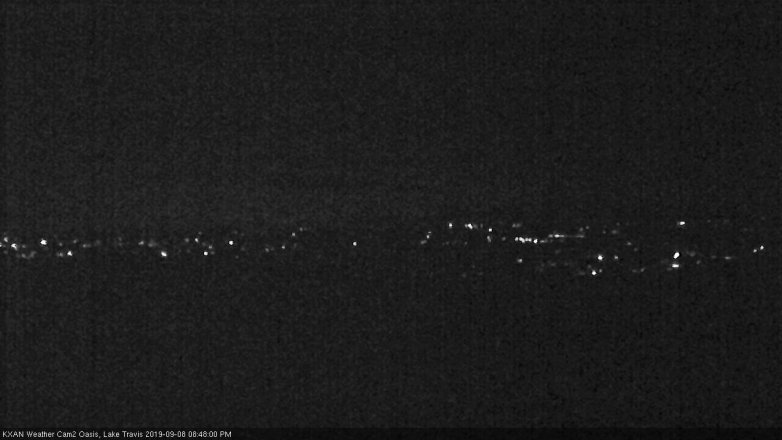 Lake Travis webcam, September 8, 2019 7:50 PM CT