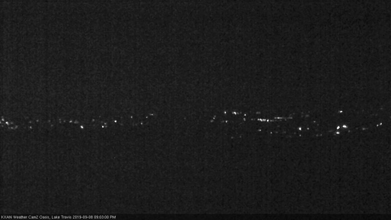 Lake Travis webcam, September 8, 2019 8:05 PM CT