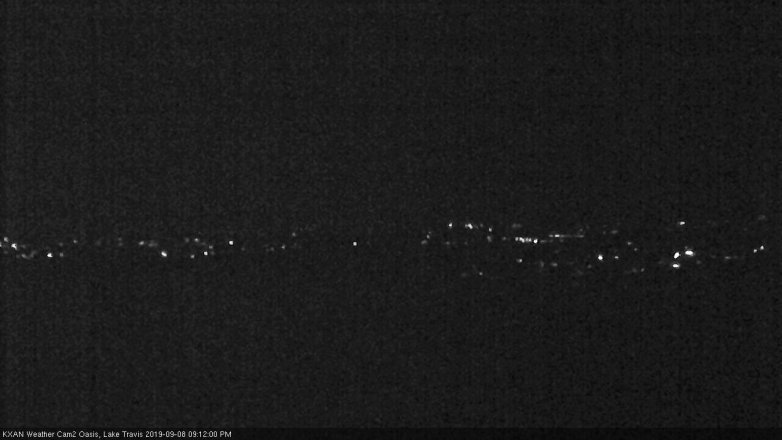 Lake Travis webcam, September 8, 2019 8:15 PM CT