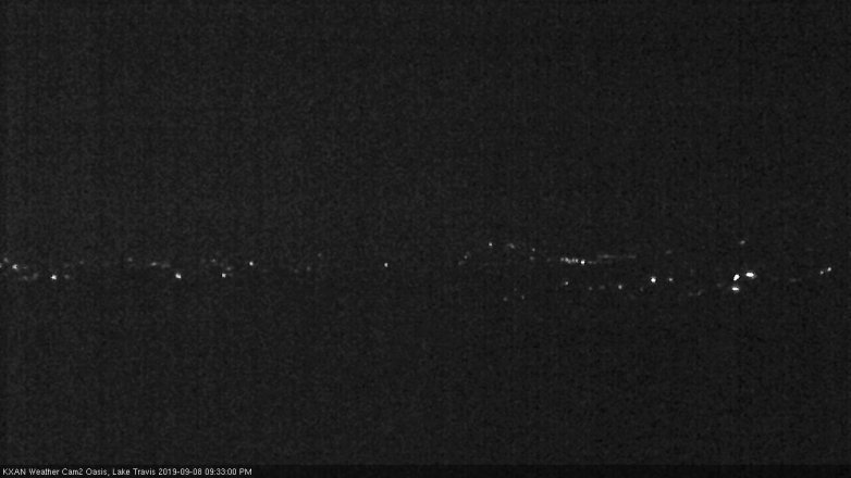 Lake Travis webcam, September 8, 2019 8:35 PM CT