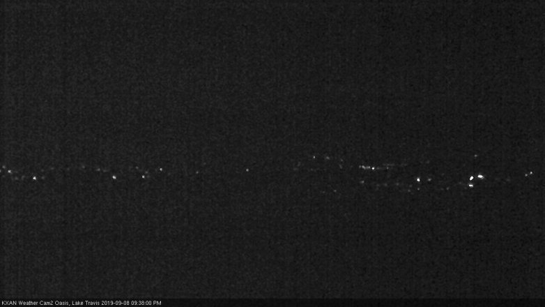 Lake Travis webcam, September 8, 2019 8:40 PM CT