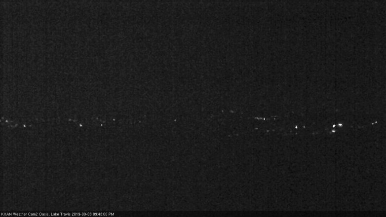Lake Travis webcam, September 8, 2019 8:45 PM CT