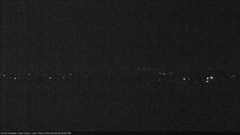 Lake Travis webcam, September 8, 2019 8:50 PM CT