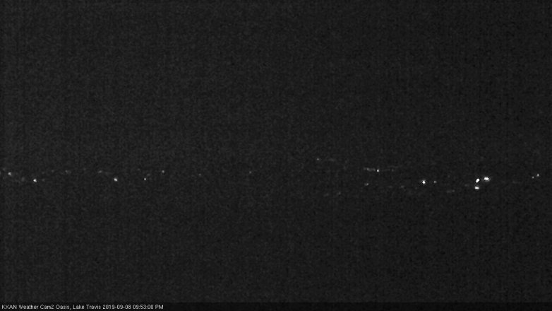 Lake Travis webcam, September 8, 2019 8:55 PM CT