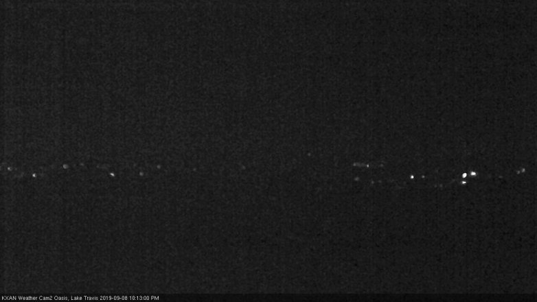 Lake Travis webcam, September 8, 2019 9:15 PM CT