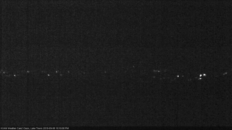 Lake Travis webcam, September 8, 2019 9:20 PM CT